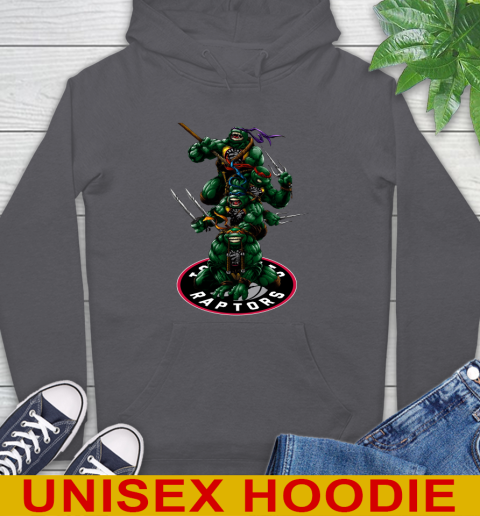 NBA Basketball Toronto Raptors Teenage Mutant Ninja Turtles Shirt Hoodie - Image 8