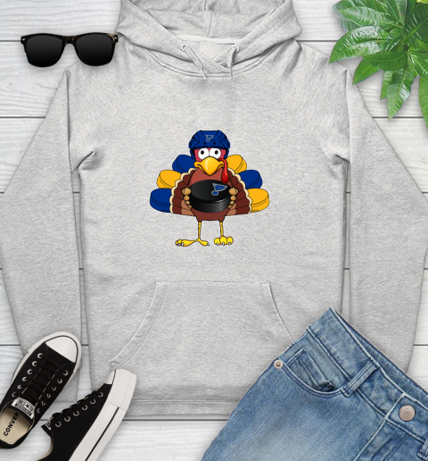 St.Louis Blues Turkey Thanksgiving Day Youth Hoodie