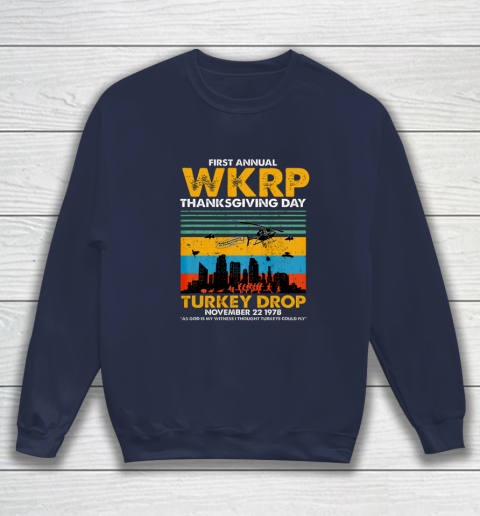 Wkrp Turkey Drop Shirt Turkey Drop T Shirt Turkey Drop Retro Sweatshirt 2