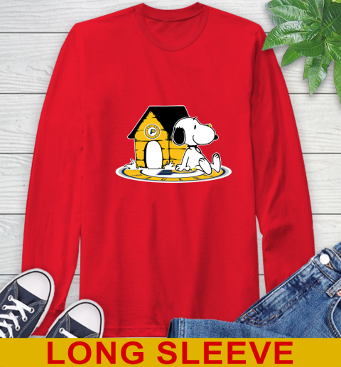 NBA Basketball Indiana Pacers Snoopy The Peanuts Movie Shirt Long Sleeve T-Shirt 10