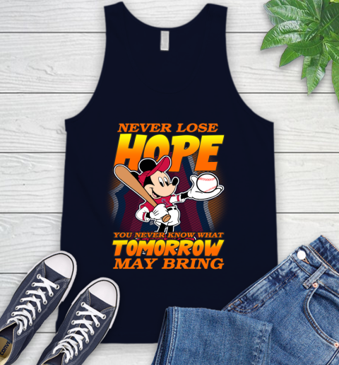 Los Angeles Angels MLB Baseball Mickey Disney Never Lose Hope Tank Top 2