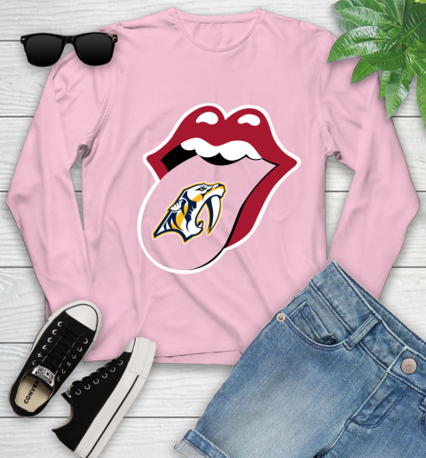 Nashville Predators NHL Hockey Lips I Root For My Team Adoring Fan 134