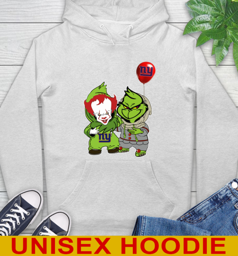 New York Giants Baby Pennywise Grinch Christmas NFL Football Hoodie
