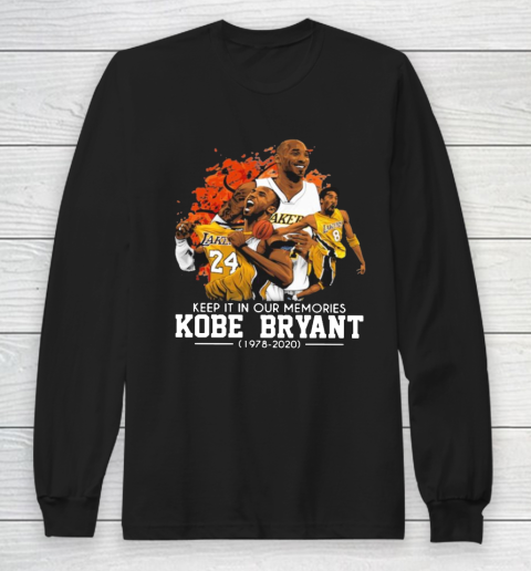 Rip Kobe Tee In Memory Of Kobe Bryant 2020 Long Sleeve T-Shirt