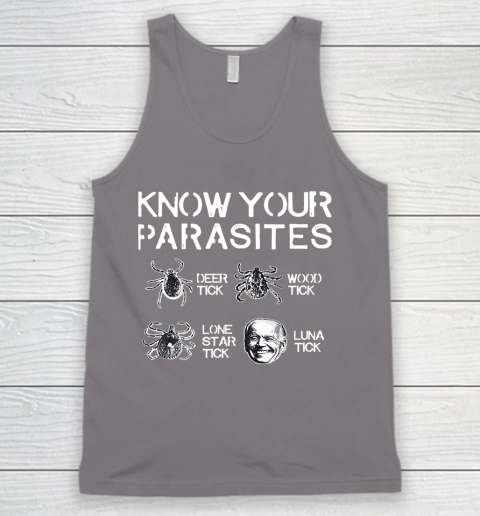 Know Your Parasites Funny Joe Biden Luna Tick Tank Top 6