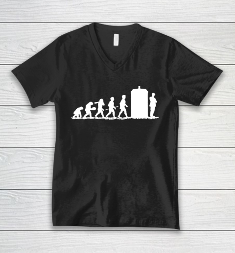 Evolution Doctor Who Shirt V-Neck T-Shirt