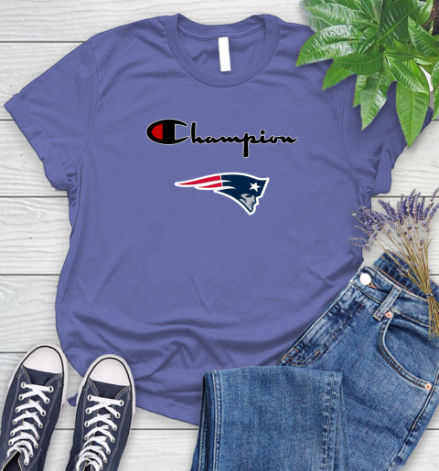 NFL Football New England Patriots Champion Shirt Women's T-Shirt 12