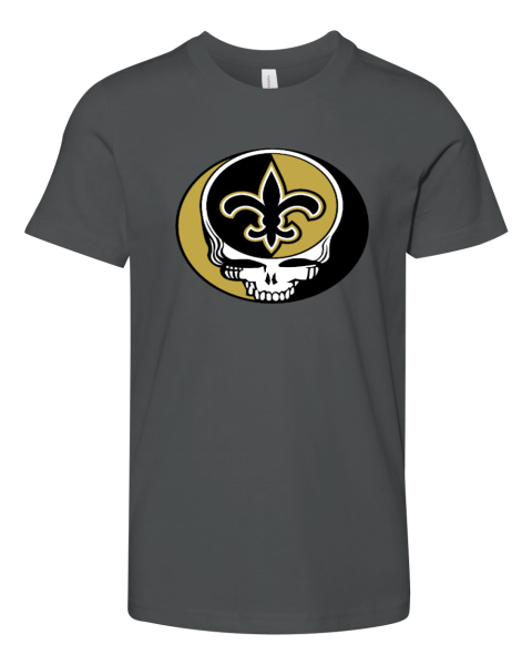 New Orleans Saints x Grateful Dead Youth Unisex Jersey Tee