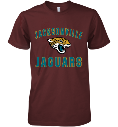 Jacksonville Jaguars Nfl Line By Fanatics Branded Vintage Victory Premium Men's T-Shirt