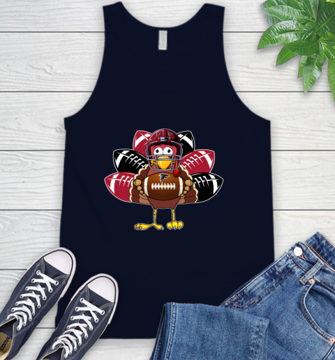 Atlanta Falcons Turkey Thanksgiving Day Tank Top 3