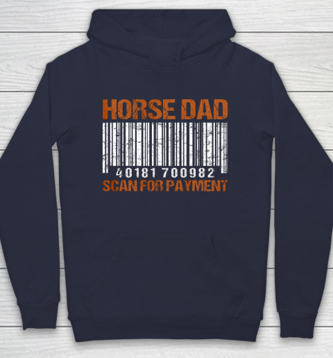 Horse Dad Scan For Payment Hoodie 2