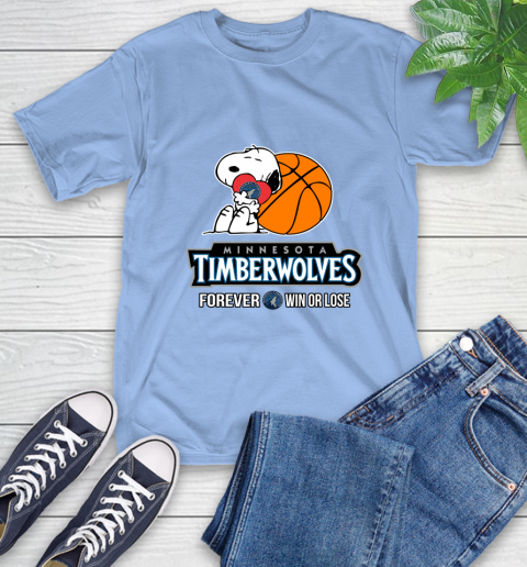 NBA The Peanuts Movie Snoopy Forever Win Or Lose Basketball Minnesota Timberwolves_000 11
