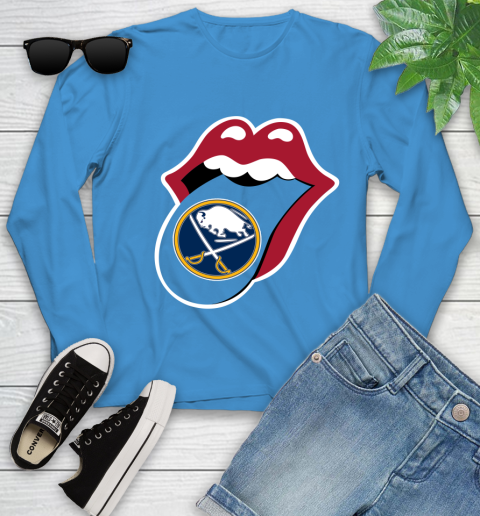Buffalo Sabres NHL Hockey Lips I Root For My Team Adoring Fan 131
