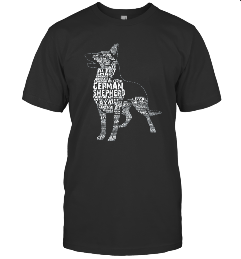 German Shepherd Shirts For Men  German Shepherd T Shirt T-Shirt