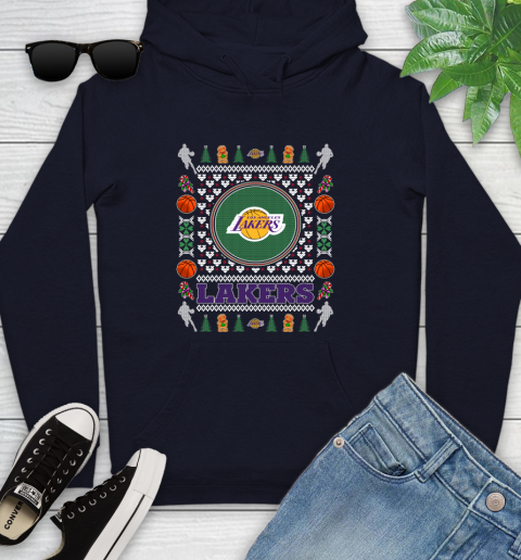 Los Angeles Lakers Merry Christmas NBA Basketball Loyal Fan Ugly Shirt 137