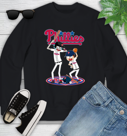 MLB Philadelphia Phillies Rick And Morty Baseball 116
