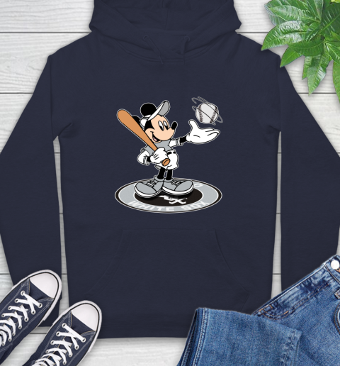 MLB Baseball Chicago White Sox Cheerful Mickey Disney Shirt Hoodie 4
