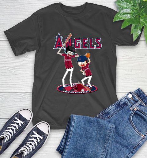 MLB Los Angeles Angels Rick And Morty Baseball 2