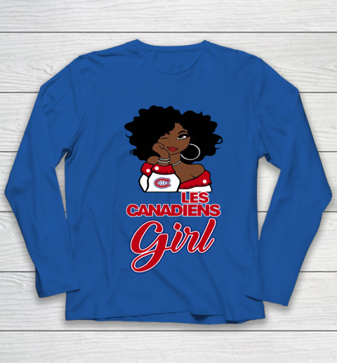 Montreal Canadiens Girl NHL Youth Long Sleeve 9