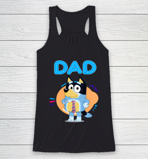 Bluey Dad Lover Forever Father's Day Racerback Tank