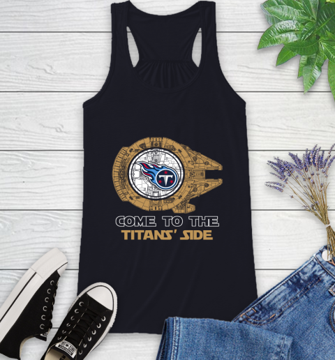 NFL Come To The Tennessee Titans Wars Football Sports Racerback Tank 9