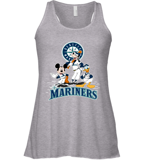 MLB Seattle Mariners Mickey Mouse Donald Duck Goofy Baseball T Shirt T Shirt