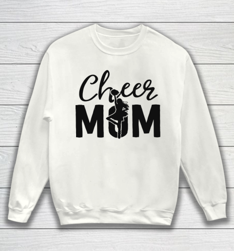 Mother's Day Funny Gift Ideas Apparel  Pink Cheer Mom Gifts Cheerleader Mom Shirt Mama Mother T Shi Sweatshirt