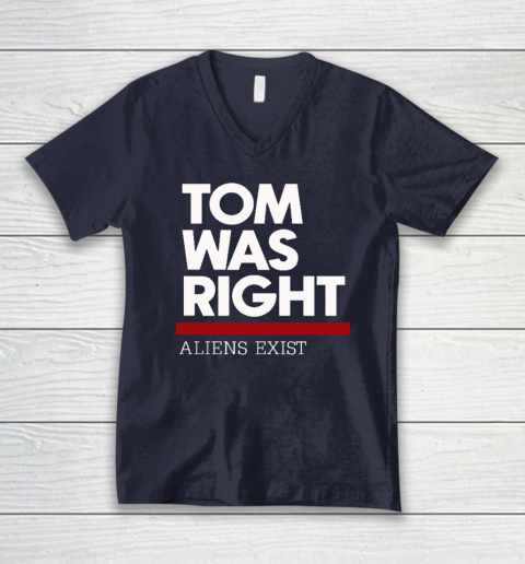 Tom Was Right V-Neck T-Shirt 2