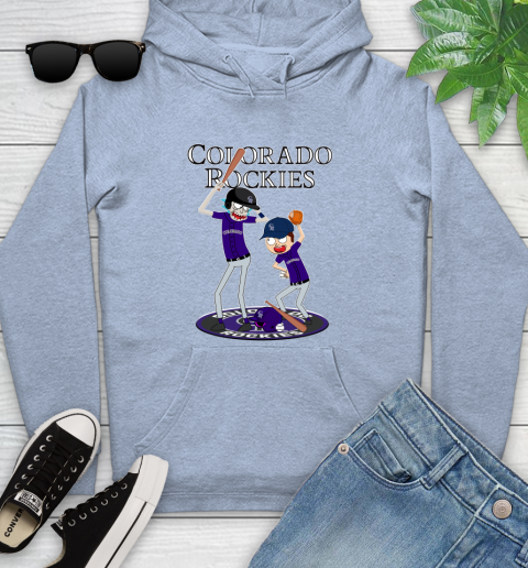 MLB Colorado Rockies Rick And Morty Baseball 146