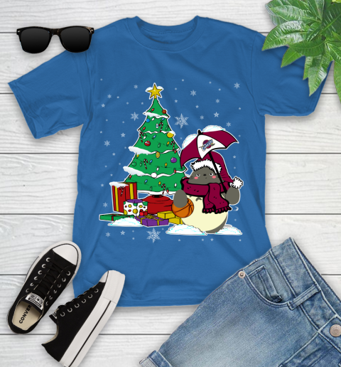 Cleveland Cavaliers NBA Basketball Cute Tonari No Totoro Christmas Sports Youth T-Shirt 12