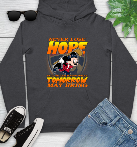 Los Angeles Kings NHL Hockey ootball Mickey Disney Never Lose Hope (2) Youth Hoodie 8