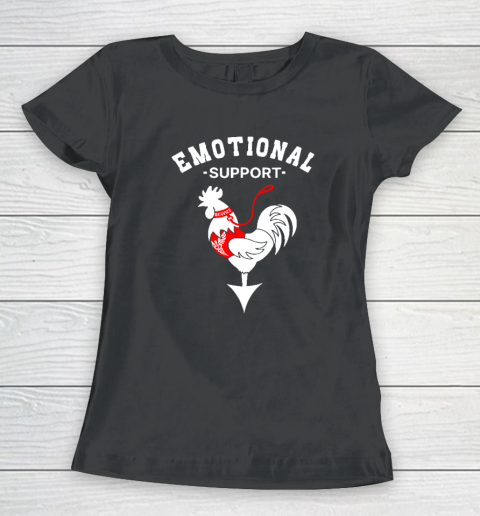 Chicken Emotional Support Cock Women's T-Shirt