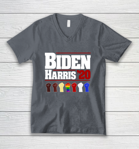 Joe Biden Kamala Harris 2020 Shirt Men Women Kamala Harris V-Neck T-Shirt 4