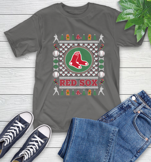 Boston Red Sox Merry Christmas MLB Baseball Loyal Fan Ugly Shirt 10