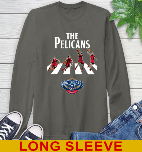 NBA Basketball New Orleans Pelicans The Beatles Rock Band Shirt Long Sleeve T-Shirt 11 NBA Basketball New Orleans Pelicans The Beatles Rock Band Shirt Long Sleeve T-Shirt - Image 11