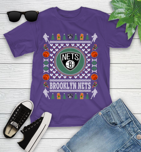 Brooklyn Nets Merry Christmas NBA Basketball Loyal Fan Ugly Shirt 102