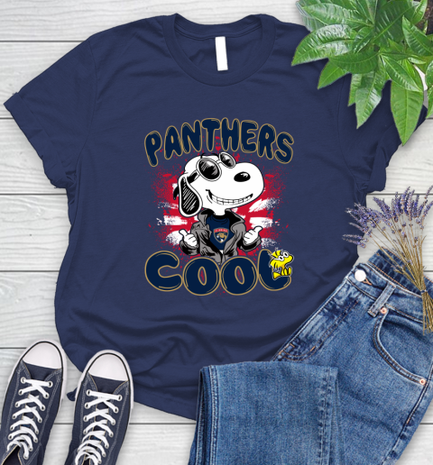 NHL Hockey Florida Panthers Cool Snoopy Shirt Women's T-Shirt 13 NHL Hockey Florida Panthers Cool Snoopy Shirt Women's T-Shirt - Image 13