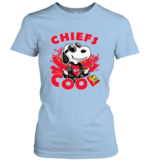 Kansas City Chiefs Snoopy Joe Cool We're Awesome Long Sleeve T-Shirt 