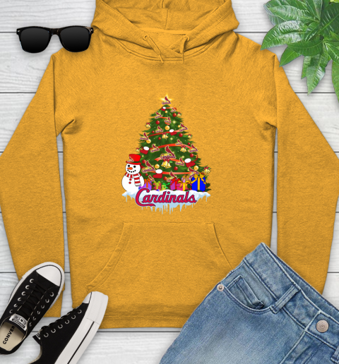 St.Louis Cardinals Merry Christmas MLB Baseball Sports Youth Hoodie 3
