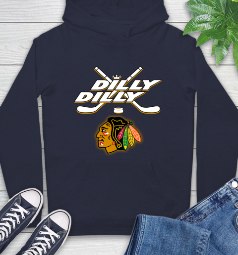NHL Chicago Blackhawks Dilly Dilly Hockey Sports Hoodie 4
