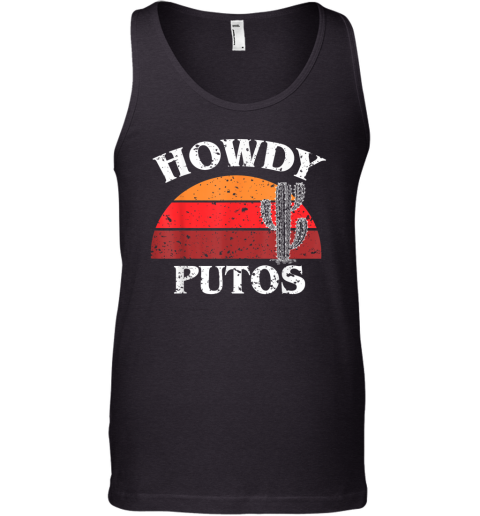 Howdy Putos Cactus Vintage Tank Top