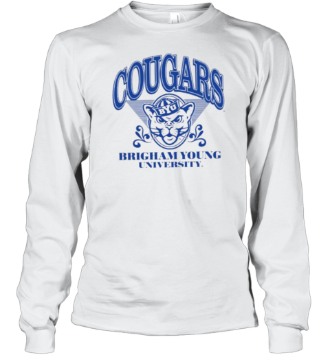 Byu Cougars Brigham Young University Long Sleeve T-Shirt