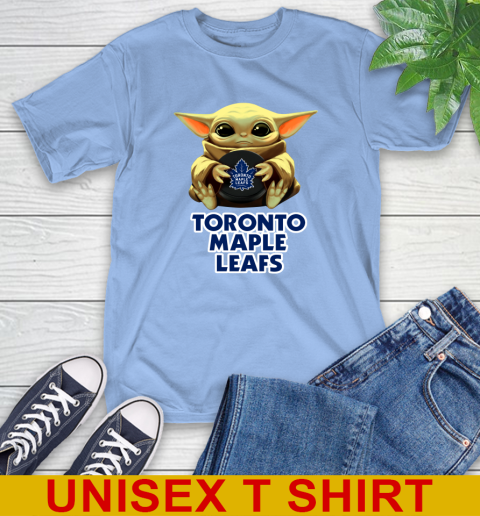 NHL Hockey Toronto Maple Leafs Star Wars Baby Yoda Shirt 11