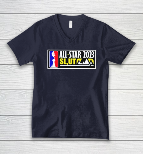 The NBA All Star 2023 SL UT Shirt Salt Lake Utah V-Neck T-Shirt 2