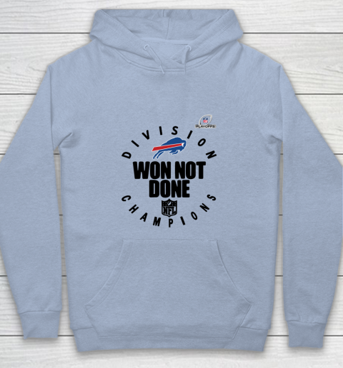 Buffalo Bills East Champions 2020 NFL Playoffs Division Won Not Done Youth Hoodie 5