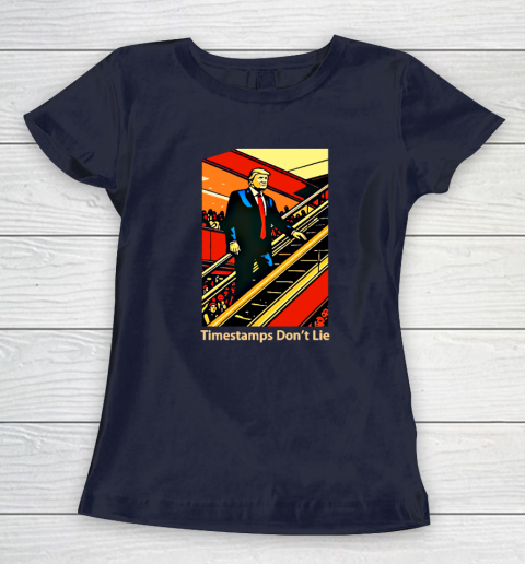 Rattle Trap 1776 Knew Before You Escalator Truth Women's T-Shirt 2