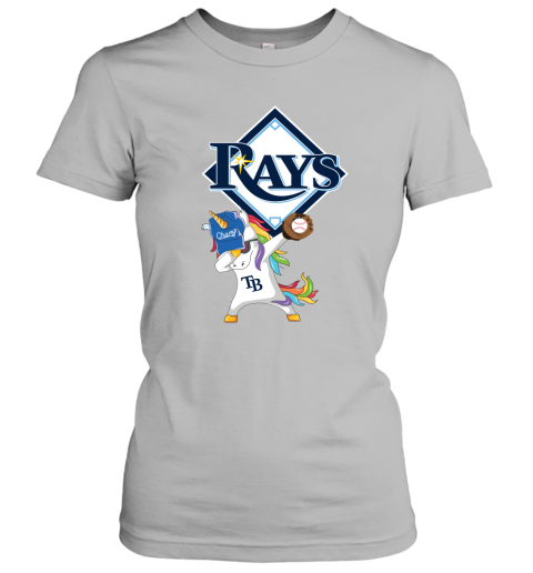 Hip Hop Dabbing Unicorn Flippin Love Tampa Bay Rays Women's T-Shirt