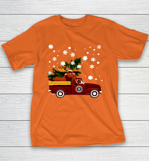 Detroit Tigers Bring Christmas Home MLB Youth T-Shirt 4
