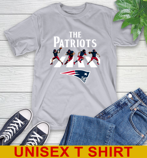 NFL Football New England Patriots The Beatles Rock Band Shirt T-Shirt 17