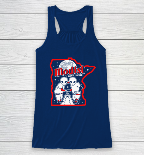 Minnesota Modist Worldwide Racerback Tank 4